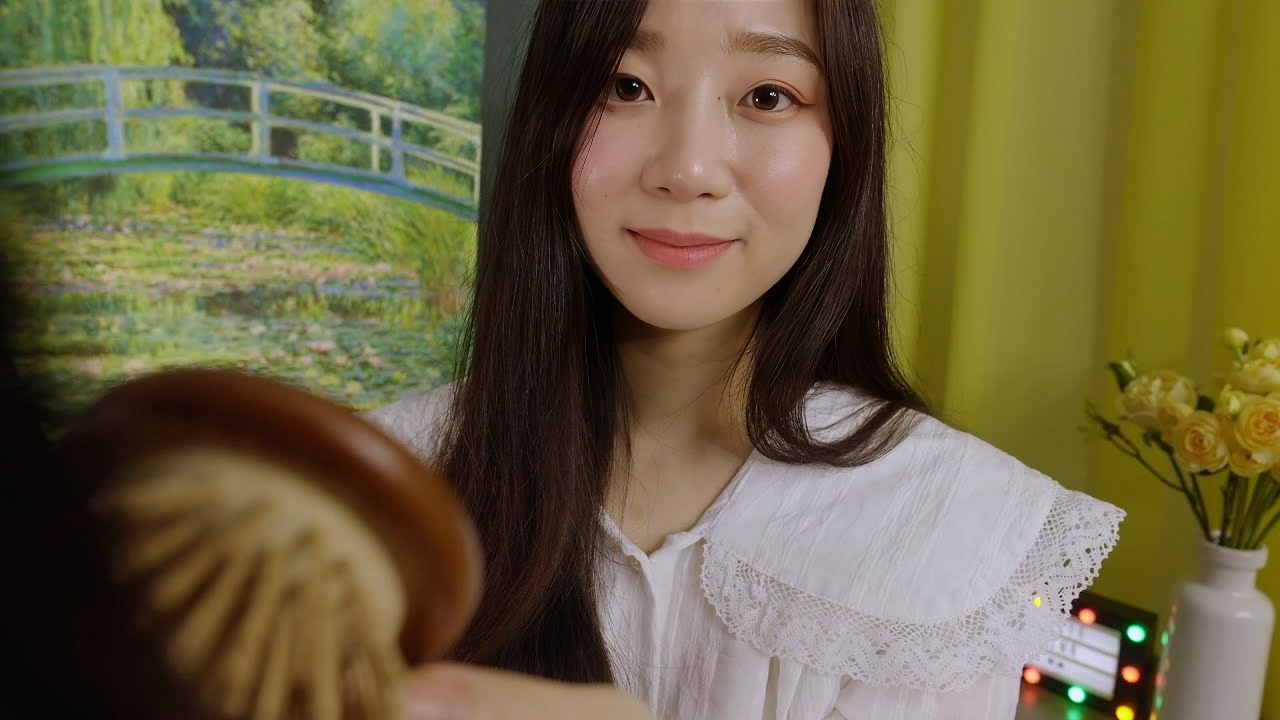 舒缓刷毛和头皮按摩 ASMR