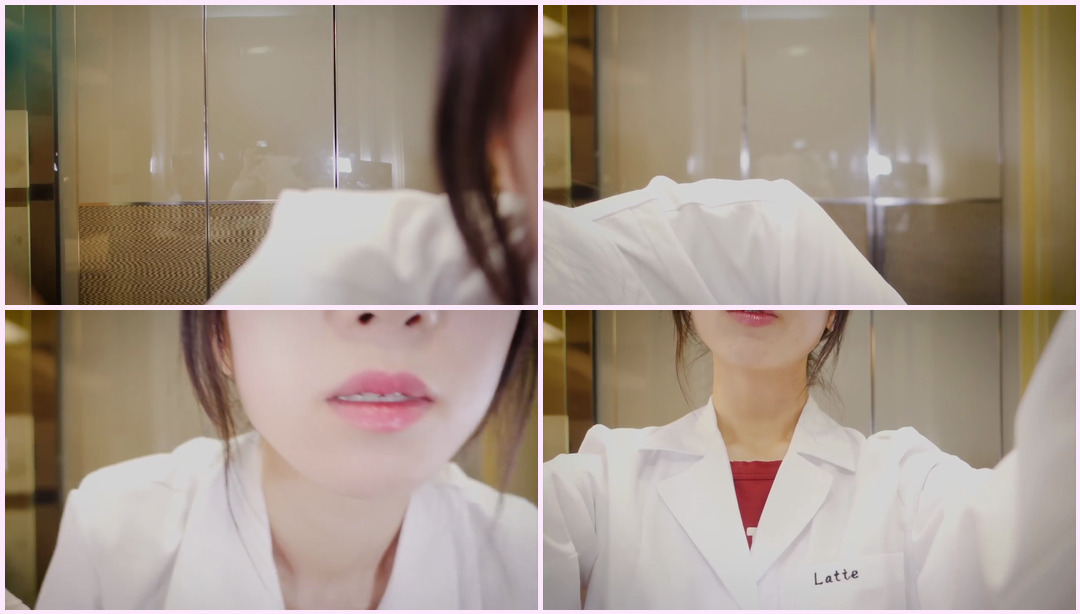 / ASMR 韩国彩色棉签诊所 Latte ASMR视频