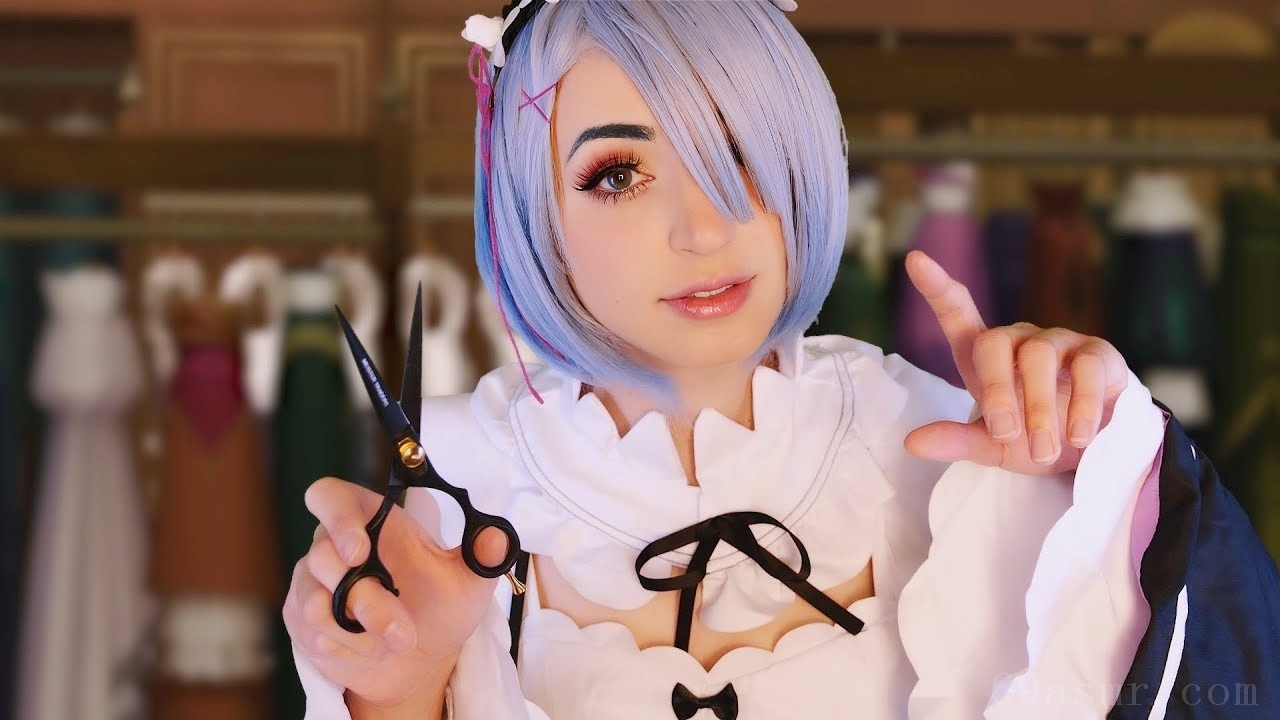 ASMR | Rem 让你为工作做好准备 |理发、试衣、测量