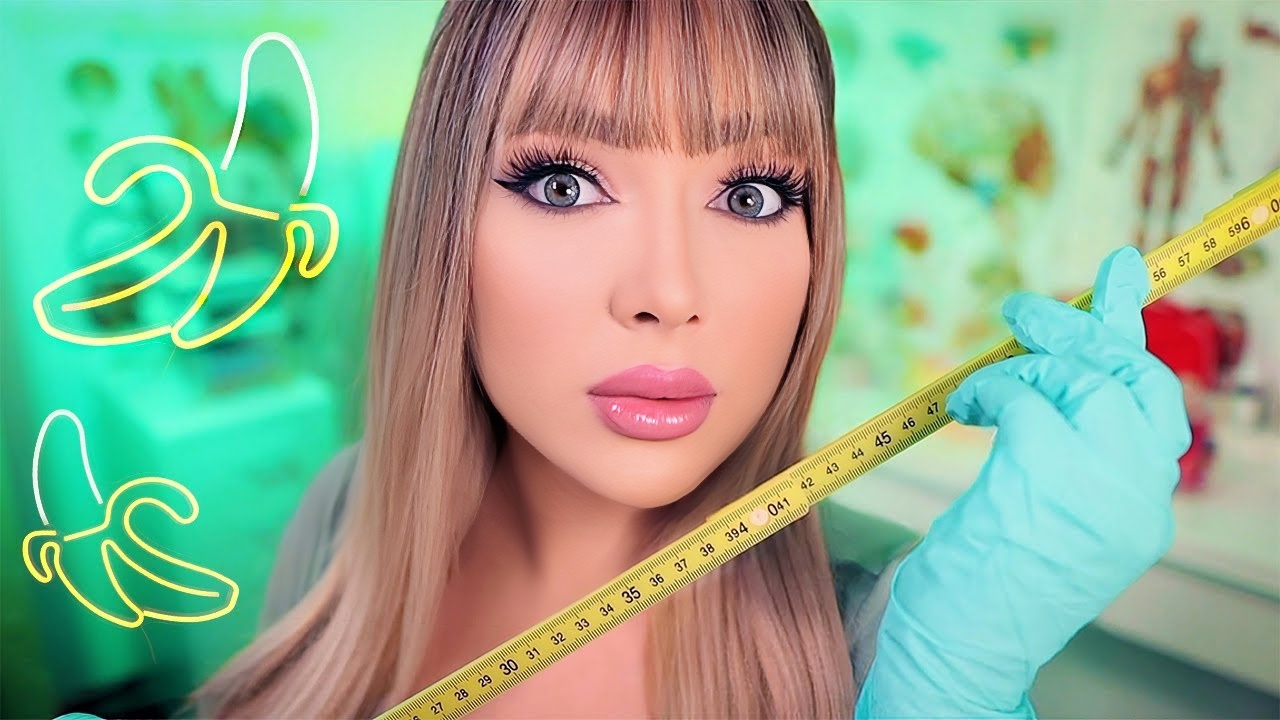 ASMR Flirty Doctor 为您测量黑幕业务(耳朵清洁、听力测试、医疗角色扮演)