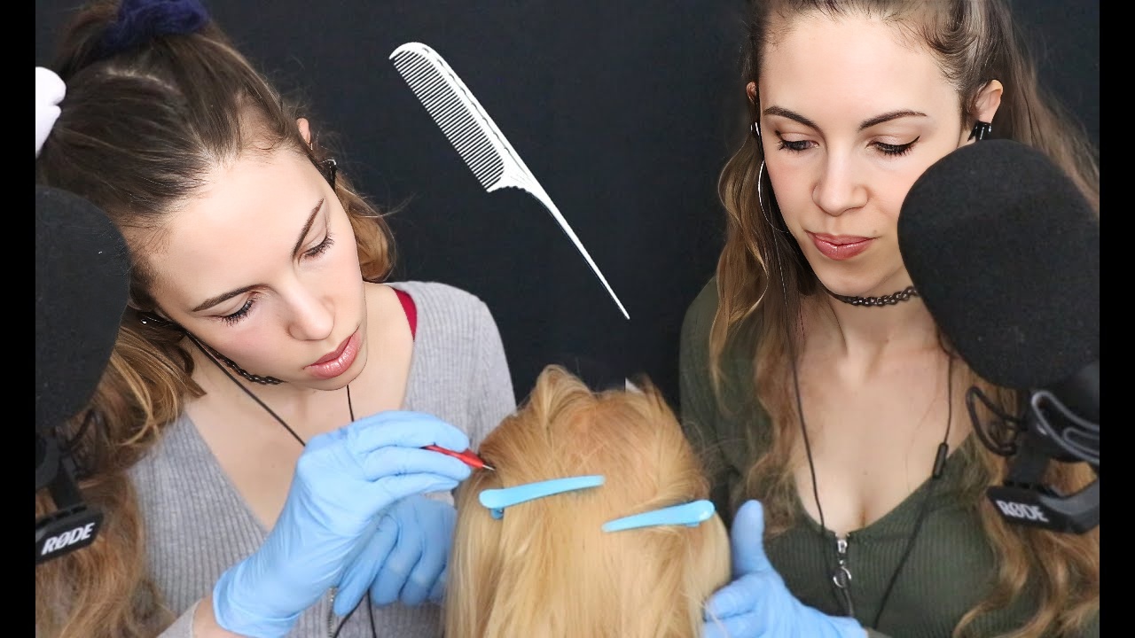 ASMR 双头皮检查