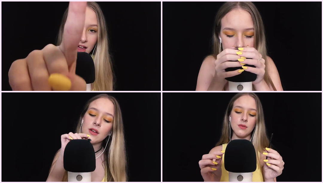 ASMR 强烈的麦克风刮擦 Diddly ASMR视频