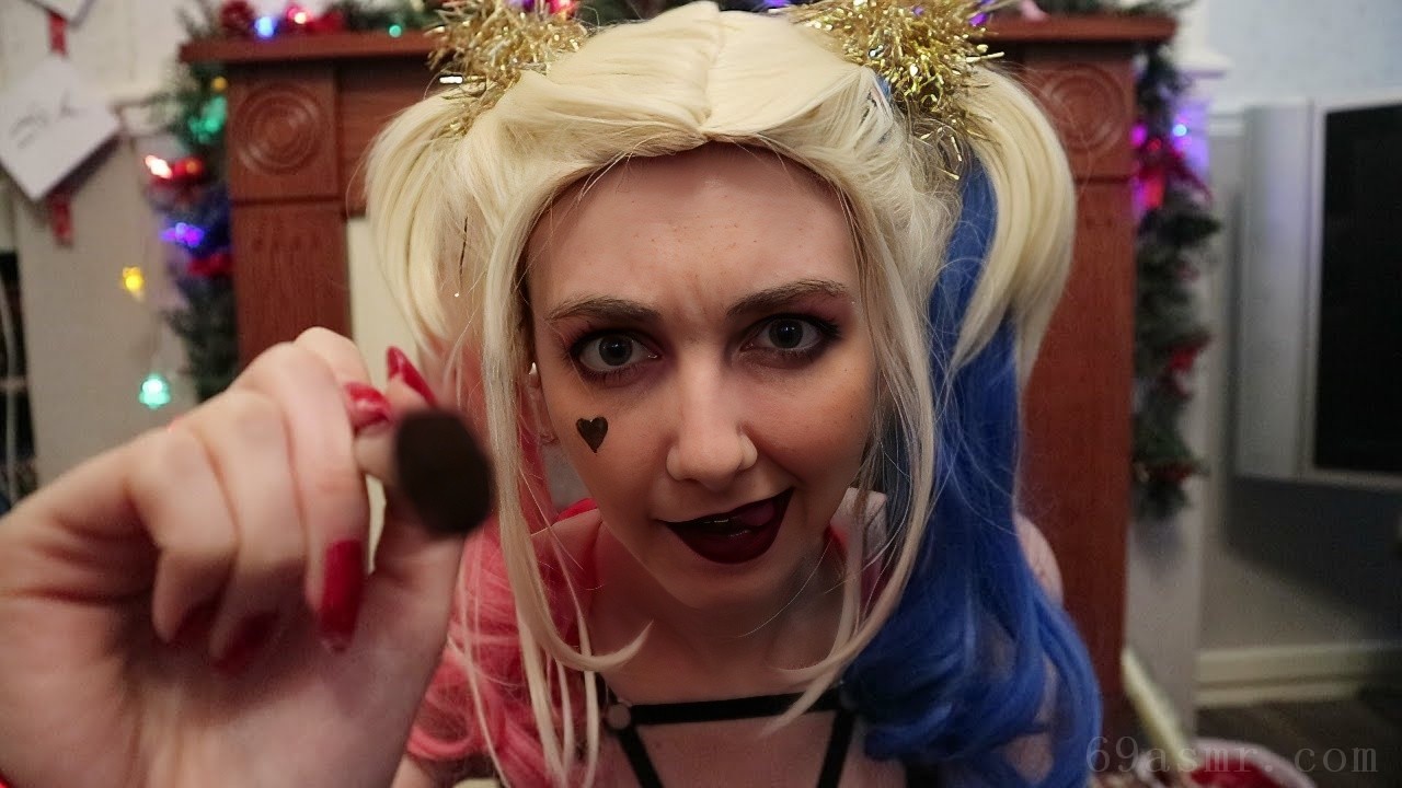 哈雷做你的圣诞化妆 (ASMR)