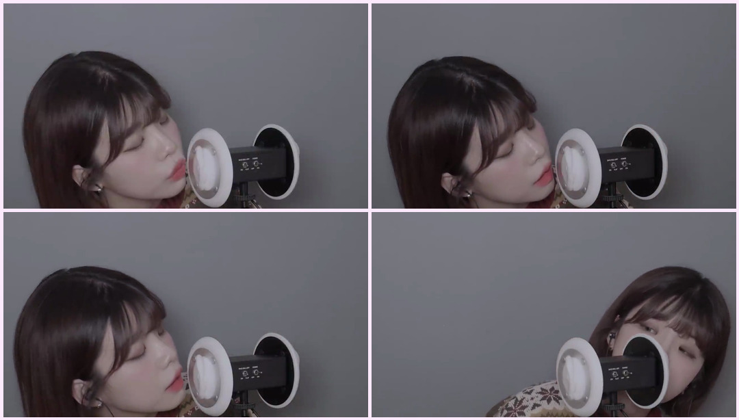 ASMR 3DIO│Tingle 触发词 (,,,,) 妍珠 ASMR视频