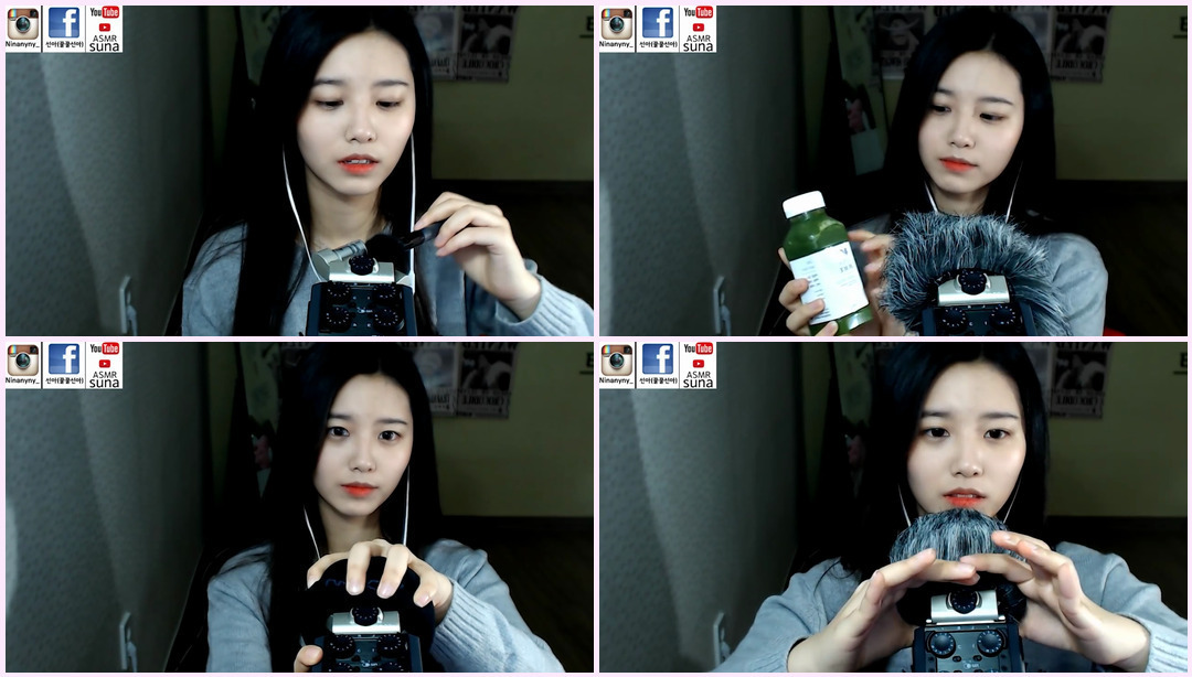 ~[ Asmr][Eng Sub]mic 刷牙,,感人 Suna ASMR视频