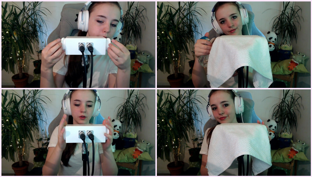 ASMR - 柔软的耳朵注意 - 超级放松 gril ASMR视频