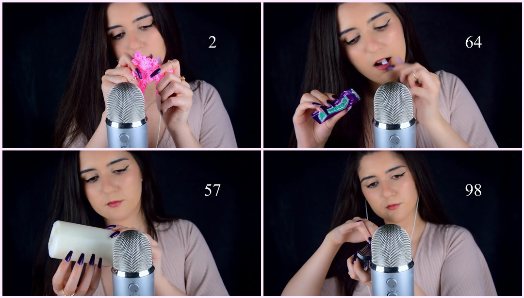 [ASMR] 10 分钟内触发 100 次 edafoxx ASMR视频