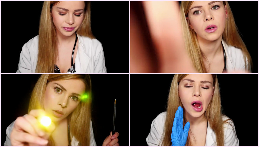 ASMR 颅神经检查 女护士Asmr ASMR视频