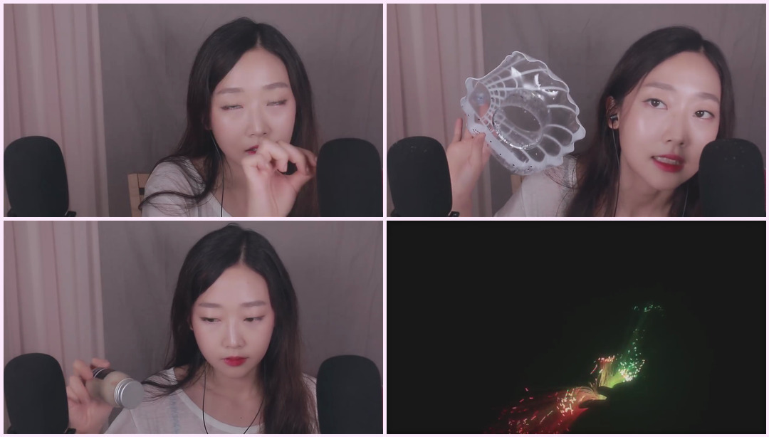 [ASMR] 4 5 个简单的触发器来帮助你入睡 Dana ASMR视频