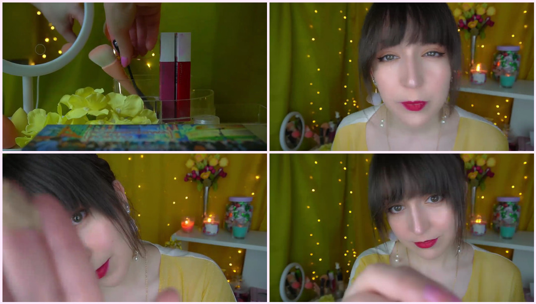 ASMR Te Maquillo para Nuevo Año(西班牙语现实化妆,轻声细语,双耳) 诺亚Noa ASMR视频