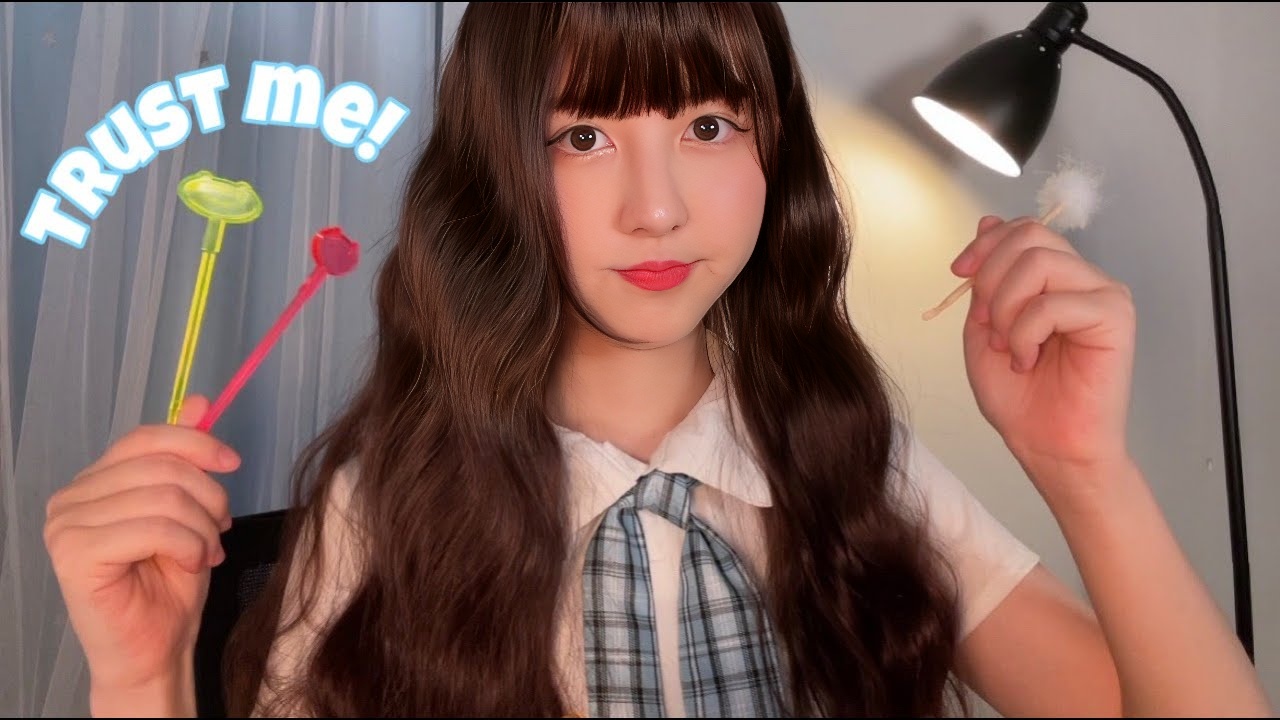 ASMR School 初中女生做你的耳朵清洁 RP