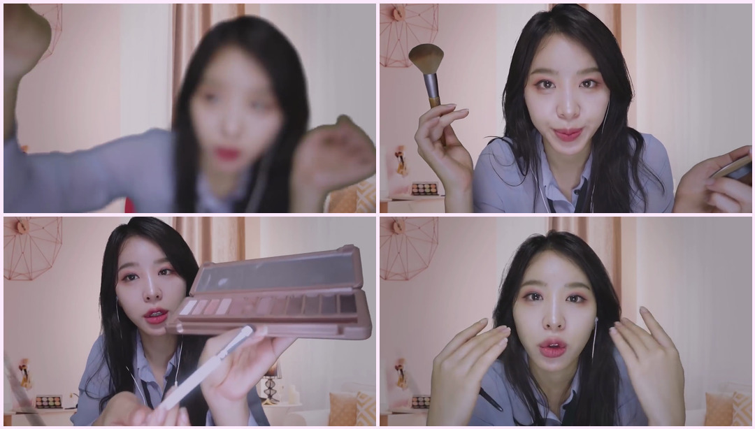 ASMR 白色情人节化妆角色扮演 | 下午录制化妆 asmr 角色扮演韩国 dalsoon ASMR视频