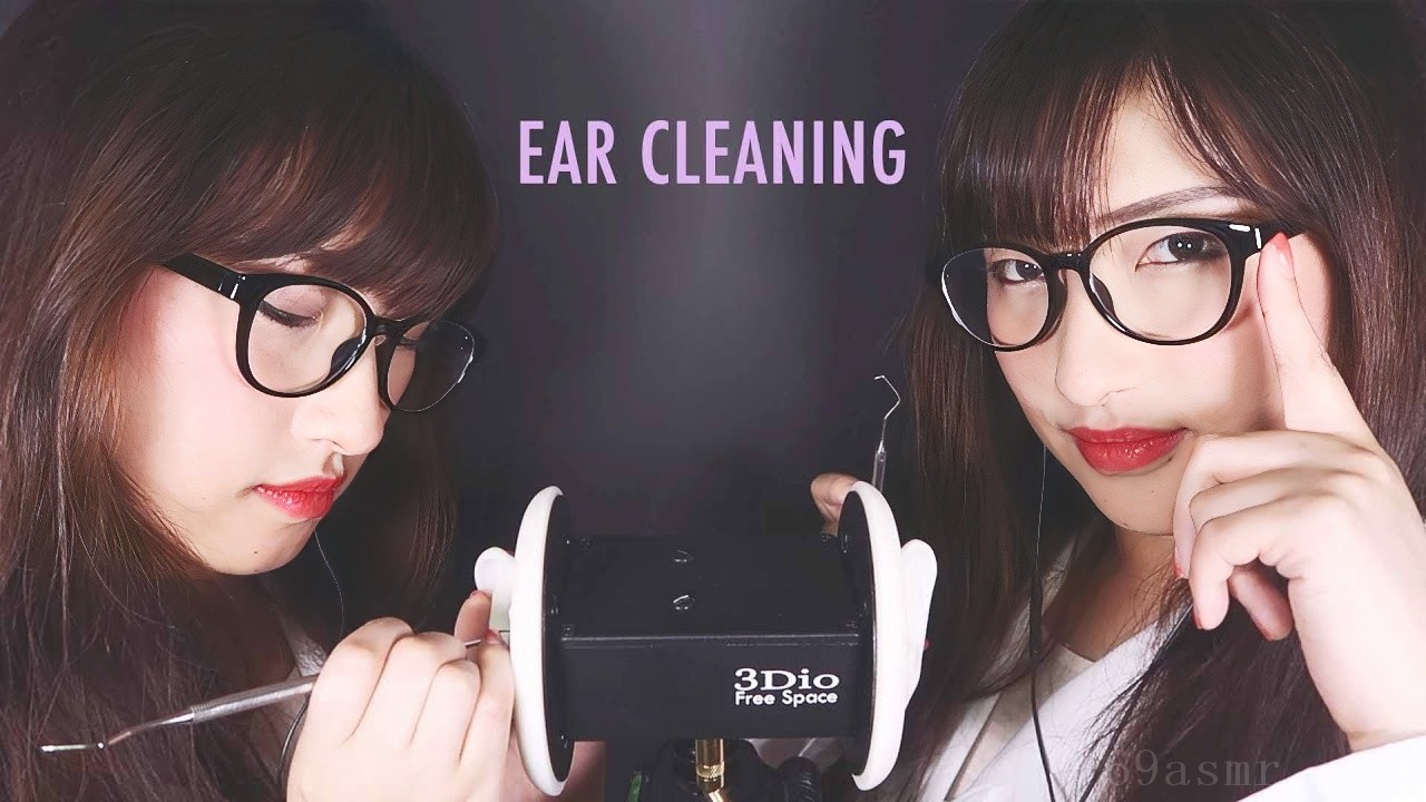 ASMR。 Twin Doctors 用牙签清洁耳朵(不说话)