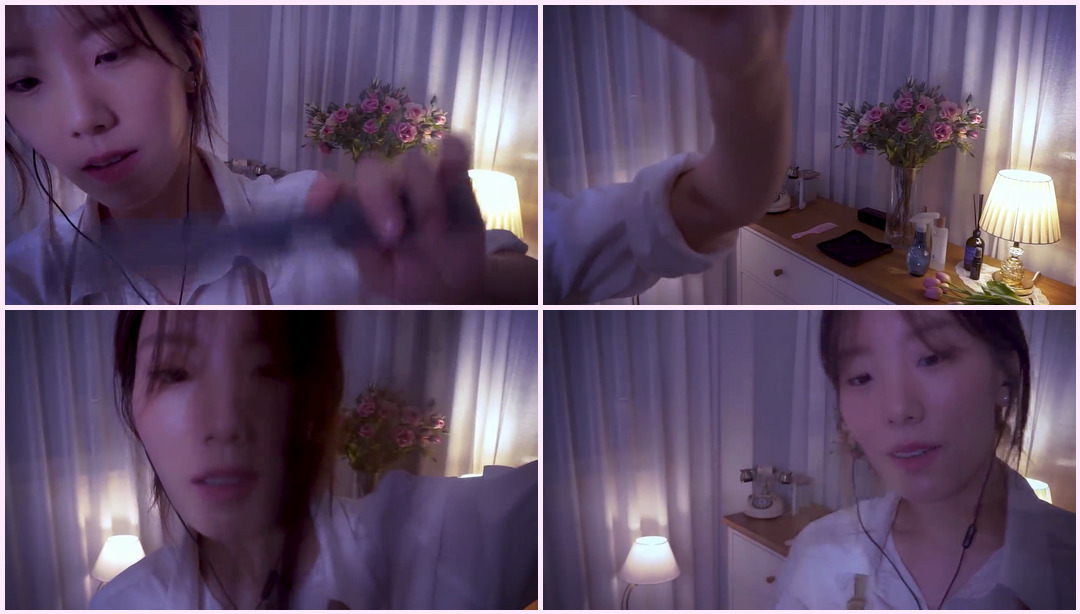 ASMR 晚安爵士美发沙龙（理发、洗发水、头皮按摩、干发） RANG ASMR视频