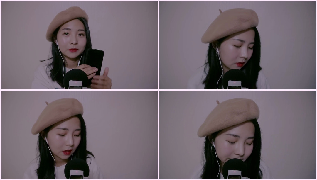 [Korean Korean ASMR] 有点悲伤的摇篮曲 Hamvei ASMR视频