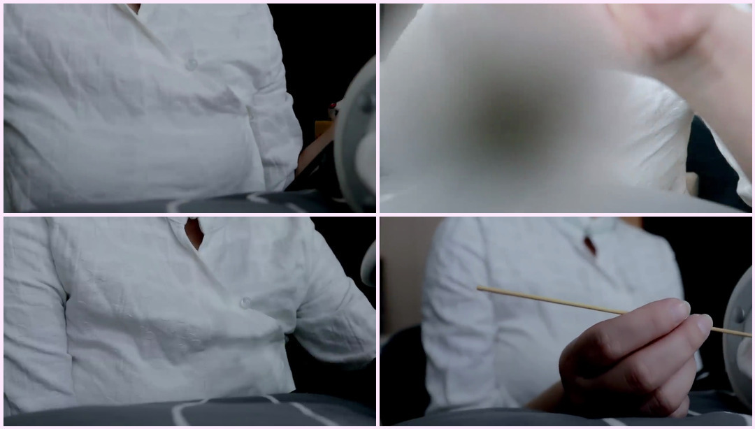 【ASMR】深夜采耳店，温柔采耳师帮你挖耳朵+轻语|귀청소​|EarCleaning​- 旗袍Asmr ASMR视频