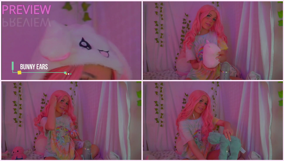 可爱的 ASMR |美学 |刷牙 |嘴里的声音 |彩虹 |面料 | EGIRL Cosplay ASMR视频